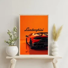 Lamborghini Poster – Luxury Car Wall Art Printable 2
