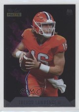 2021 Wild Card MATTE Blaster Box Black Foil - Purple Flames Trevor Lawrence t3w