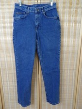 Women's Riders Straight Leg Size 10 Med Mid-Rise Blue Denim Jeans