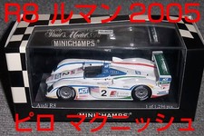 1 43 Audi R8 Car 2 Le Mans 24 3rd Vieira Pirro McNish 2005 Werner AUDI