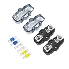 Recoil ZMFH11-2 2 Pack In-line Mini-ANL or ANL Fuse-Holders with Reducers