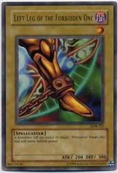 Left Leg of the Forbidden One LOB-121 Ultra Rare - Legend of Blue Eyes White Dragon