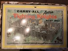 Old Vintage 1968 MARX Carry All Action Fighting Knights Play Set 4635 Suitcase