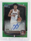 2025-26 Bowman  Brayden Burries Chrome Prospect Autographs Green Shimmer  /99