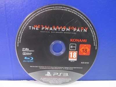 sony playstation 3 ps3 metal gear solid v the phantom pain nur videospiel disc