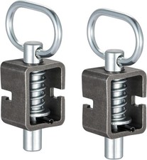 2PCS Weld-On Spring Pin Latch Lock Assembly f...