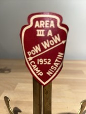 Vintage area 3a Order Of The Arrow Neckerchief Slide