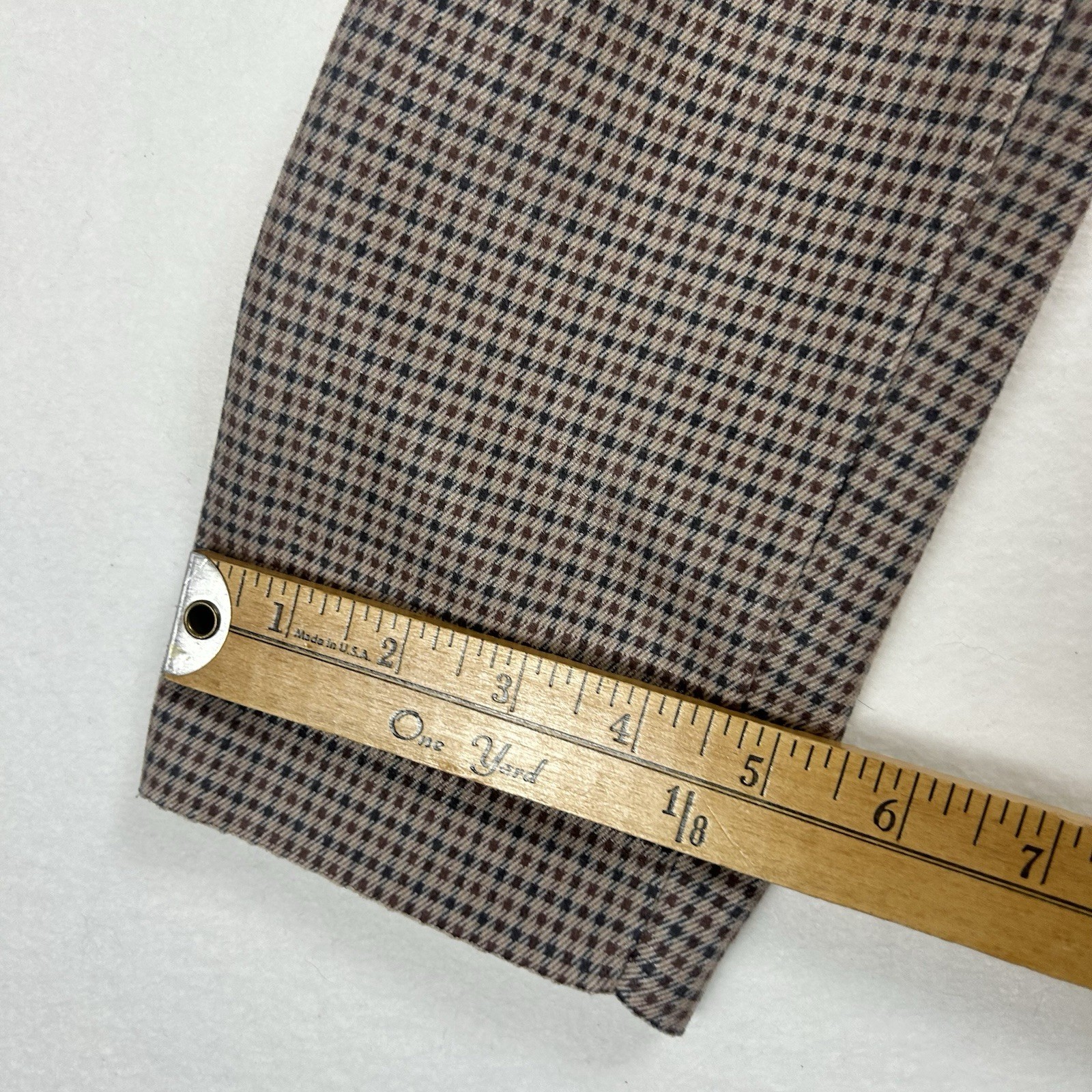 ZARA Basic Collection Houndstooth Pull-On Elastic… - image 7