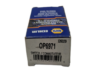NAPA Echlin OP6971 Oil Pressure Gauge Switch