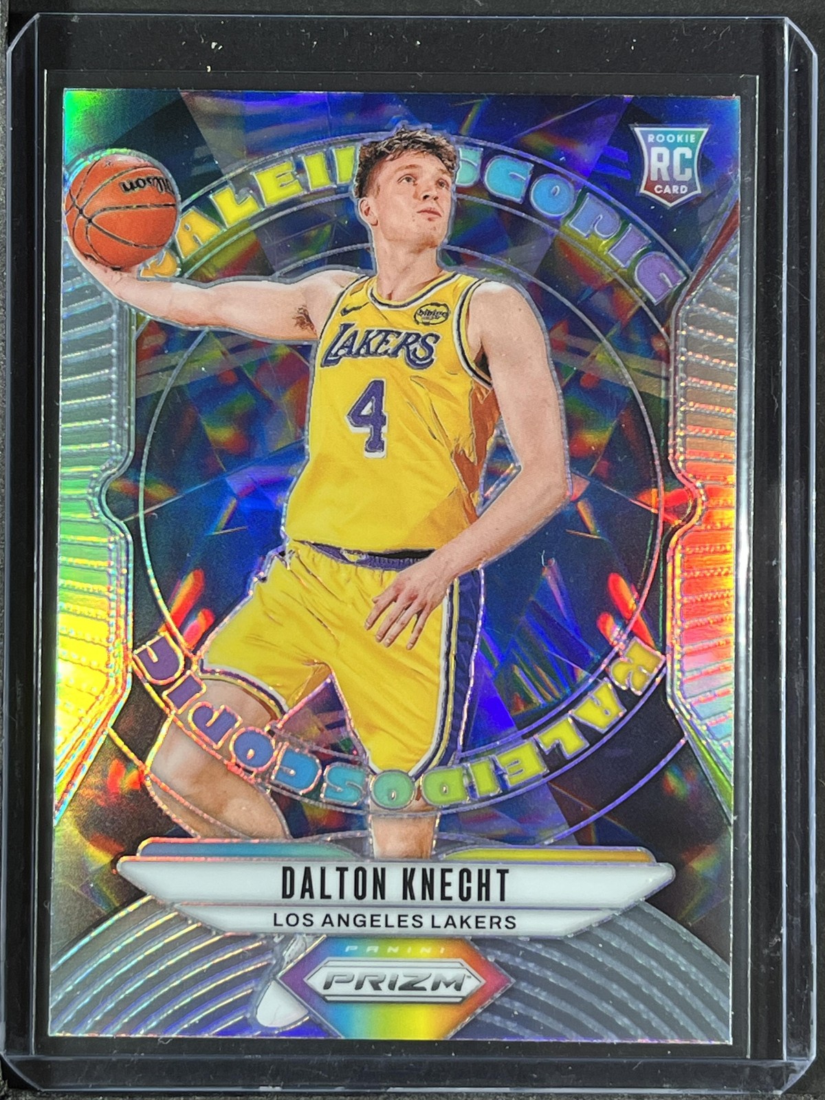 2024-25 Panini Prizm #16 Dalton Knecht Kaleidoscopic Prizms Silver 250004