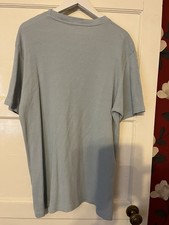 Men’s Boohoo Waffle T Shirt Light blue Large