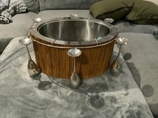 Large Champagne Drinks Ice Bucket With Glasses Unused (RRP £550)