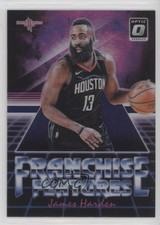 2018 Panini Donruss Optic Franchise Features Purple Prizm James Harden #11 9o3