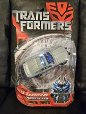Transformers The Movie Recon Barricade Deluxe Class Action Figure New MOC 2007