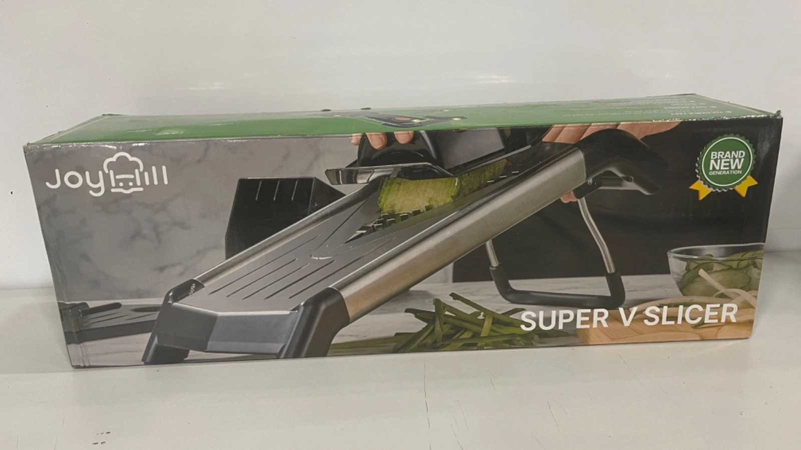 Joy hill Super V SLICER Mandoline 5 Thicknesses Used 1X All Pieces I
