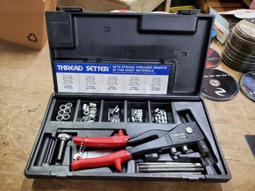 Marson 39202 Poly Nut Thread Setter Tool Kit, Sets Threaded Rivet Nuts