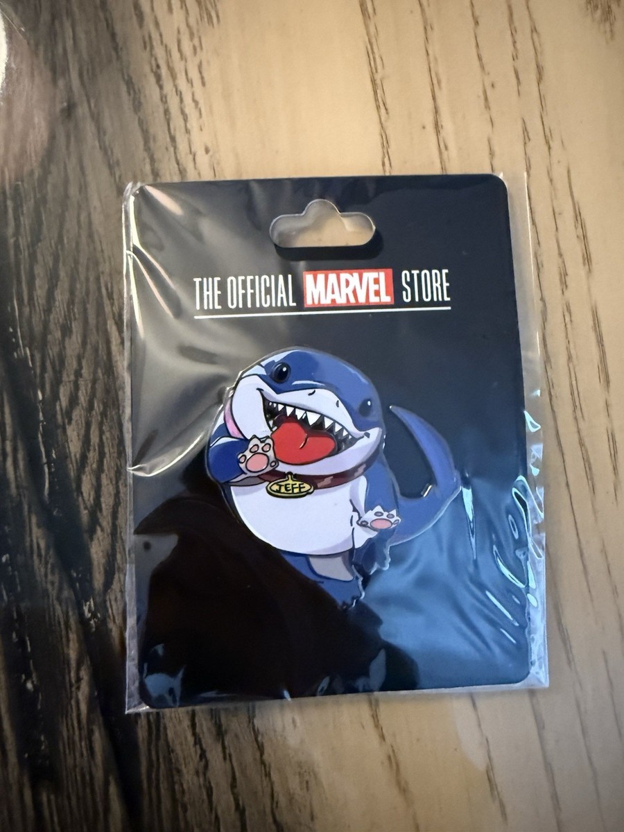 2025 SDCC Jeff The Land Shark Marvel Skottie Young Pin Limited