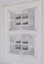 STANLEY GIBBONS 22-RING 'ISLE OF MAN' 1995-2000 ILLUSTRATED STAMP ALBUM PAGES