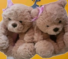 NEW NWT 7-8 Girls Wonder Nation stuffed animal plush teddy bear slippers