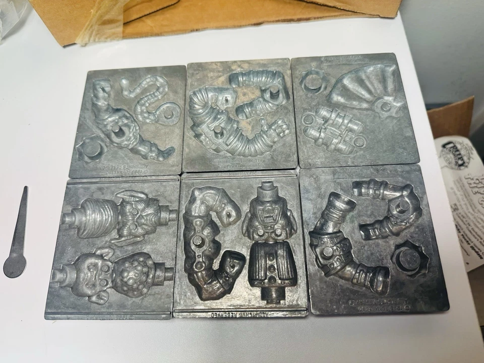 Vintage 1993 Creepy Crawlers Creator Pak Creatures Creeple Peeple near complete - Image 3 of 4