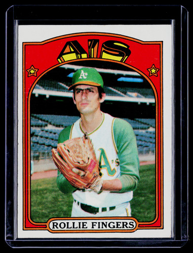Rollie Fingers #241 1972 Topps card