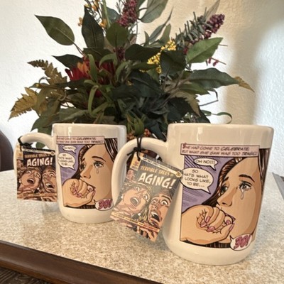 Laid Back Comics Terrible Tales of Aging 30th Birthday Coffee Mug Set 2-Piece