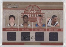 2010-11 Timeless Treasures 1/99 Gordon Hayward Paul George Cole Aldrich #4 i9i