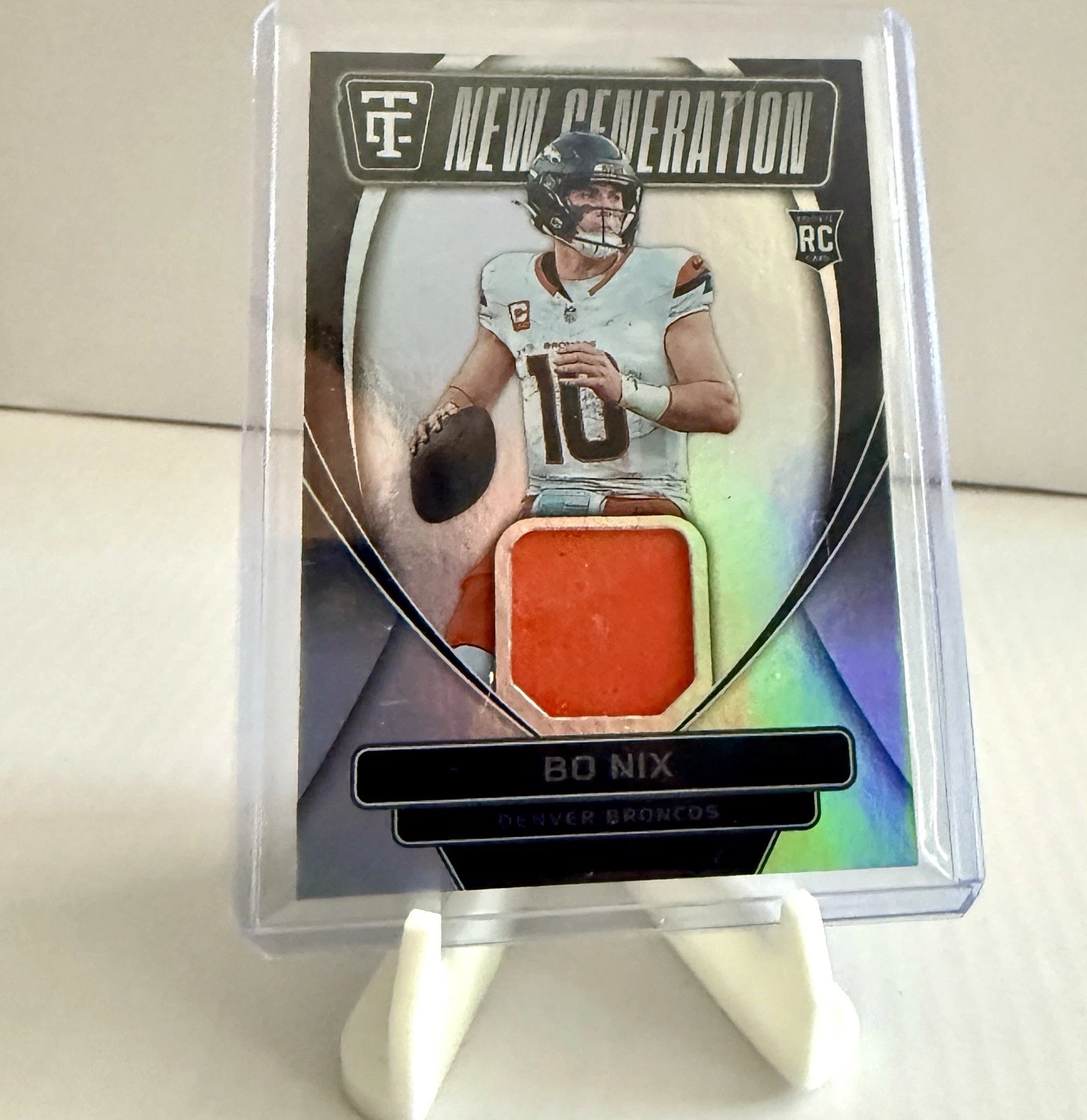 Bo Nix Panini Totally Certified New Generation Jerseys #NGJBNX Base