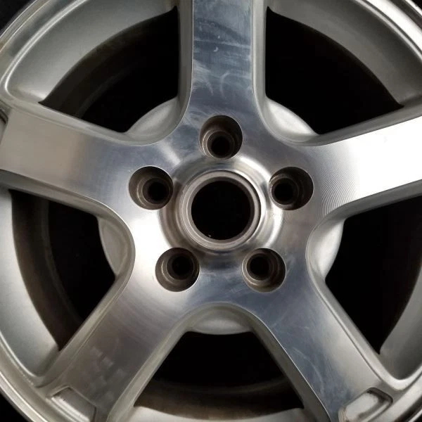 Chevrolet Impala Monte Carlo prata usinada roda fabricante de equipamento original 16” 2003-2005 aro 5164 - Imagem 2 de 4