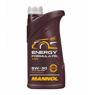 MANNOL 7707 Formula FR SAE 5W-30 Motoröl, API SN, ACEA A5/B5, 1 Liter