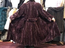 Manteau de Vison Nerz Fourrure Vison Swinger Manteau Visone Pelliccia 38-42