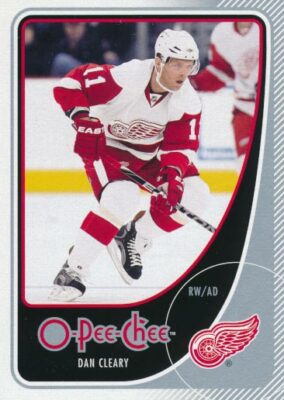 2010-11 O-Pee-Chee #471 DAN CLEARY - Detroit Red Wings