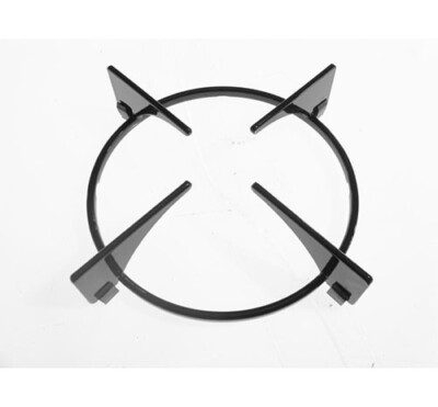 Griglia Tonda Nardi Rex 1 Fuoco – Piano Cottura G200 – Diametro 17-21 Cm, Altezza 4.5 Cm