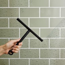 Set of 2 Shower & Tile Squeegees Bathroom Car Window Cleaning Brush Wiper Tools