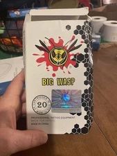 BIG WASP 1025MG Tattoo Needle Cartridges - 20 Pieces