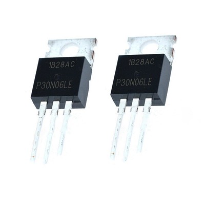 Lot of 10 Power MOSFETs P30N06LE RFP30N06LE TO-220 High Quality #T8*