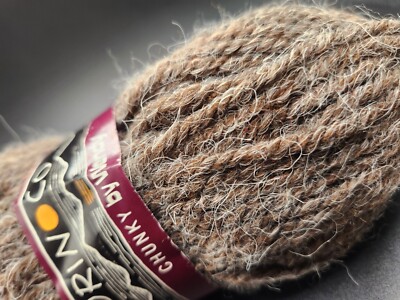 Orinoco Chunky by Wendy 60% Acrylic 20% Nylon 20% Alpaca 50g Vintage Yarn