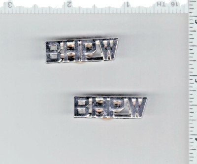 Department of Correction Bellevue Hospital Prison Ward ''BHPW'' Collar Brass