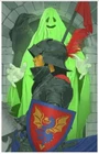 Original LEGO Art 6034 Black Monarch's Ghost Classic Castle 11"x17" Poster