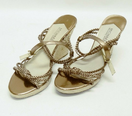 michael kors gold sandals uk