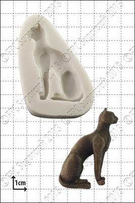 Silikonform Ägyptische Katze | Futterverwendung FPC Sugarcraft KOSTENLOSER UK-Versand!