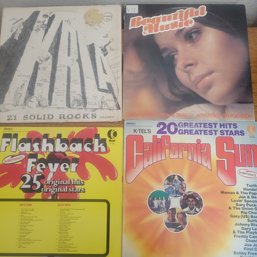 Lot#135 12 Vintage Rock Pop Compilation LPs 1960-1970s VG-Vg+ - Picture 3 of 6