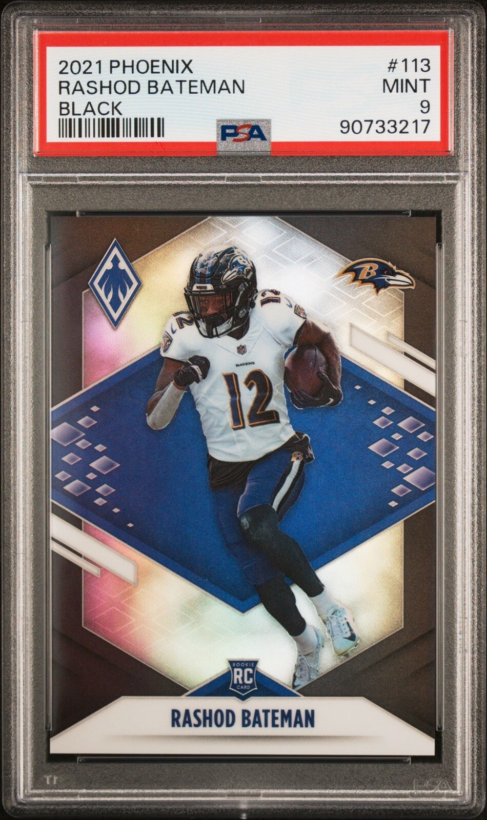 Rashod Bateman Panini Phoenix #113 Black