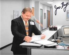 * JOE BAYS * signed 8x10 photo * OFFICE SPACE * DOM PORTWOOD * COA * 2