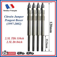 4 GlüHkerzen FüR CitroëN Jumper Peugeot Boxer 1997-2002 2.5 TDI 110 PS