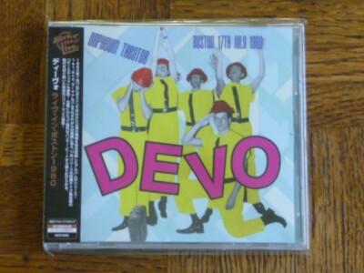 Devo: ''Live Orpheum Boston 1980'' Japan CD w/Obi IACD-10491 [heads talking QA