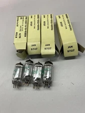 NOS Electron Tube GE JAN 5727 (2D21) 4 in Lot