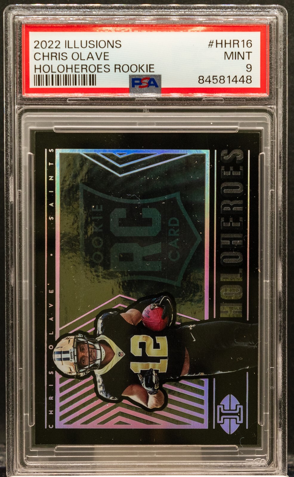 Chris Olave Panini Illusions Holoheroes Rookie #HHR16 Base