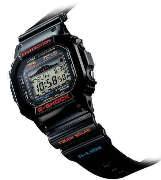CASIO G-SHOCK G-LIDE GWX-5600-1JF Radio Controlled Solar Watch