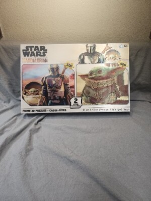 Star Wars The Mandalorian Prime 3D Puzzle. 500 Pc's. Condition ''New In Box''.